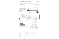 Motor cổng mở cánh tay đòn Telcoma AG-SW-Telcoma Motor cổng mở cánh tay đòn Telcoma AG-SW-Telcoma