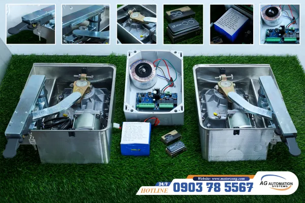 Motor cổng âm sàn V2 AG-VA600-WFO