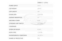 Motor cổng tay đòn VDS 24v AG-VT300