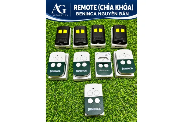 Chìa khóa (remote) Beninca nguyên bản cho motor cổng Beninca Chìa khóa (remote) Beninca nguyên bản cho motor cổng Beninca