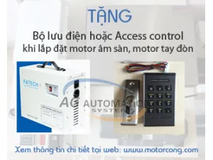 Tặng bộ lưu điện hoặc thiết bị đóng mở cửa nhân dịp 2/9