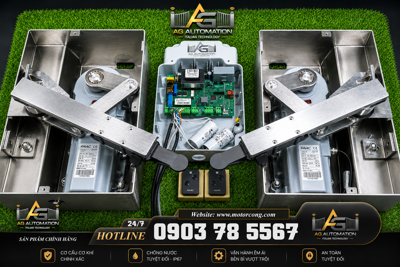 motor cổng