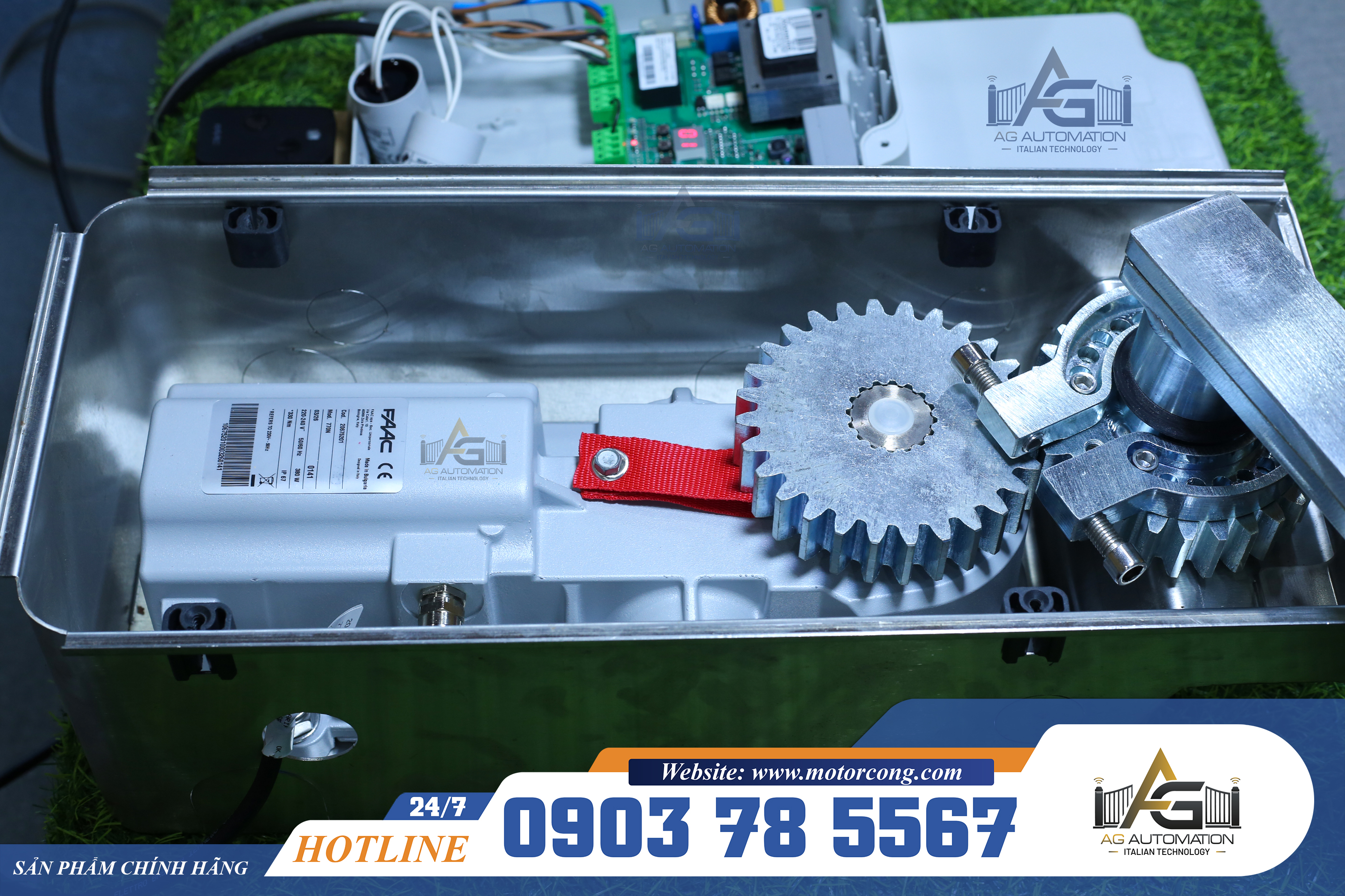 motor âm sàn faac 770N 230V