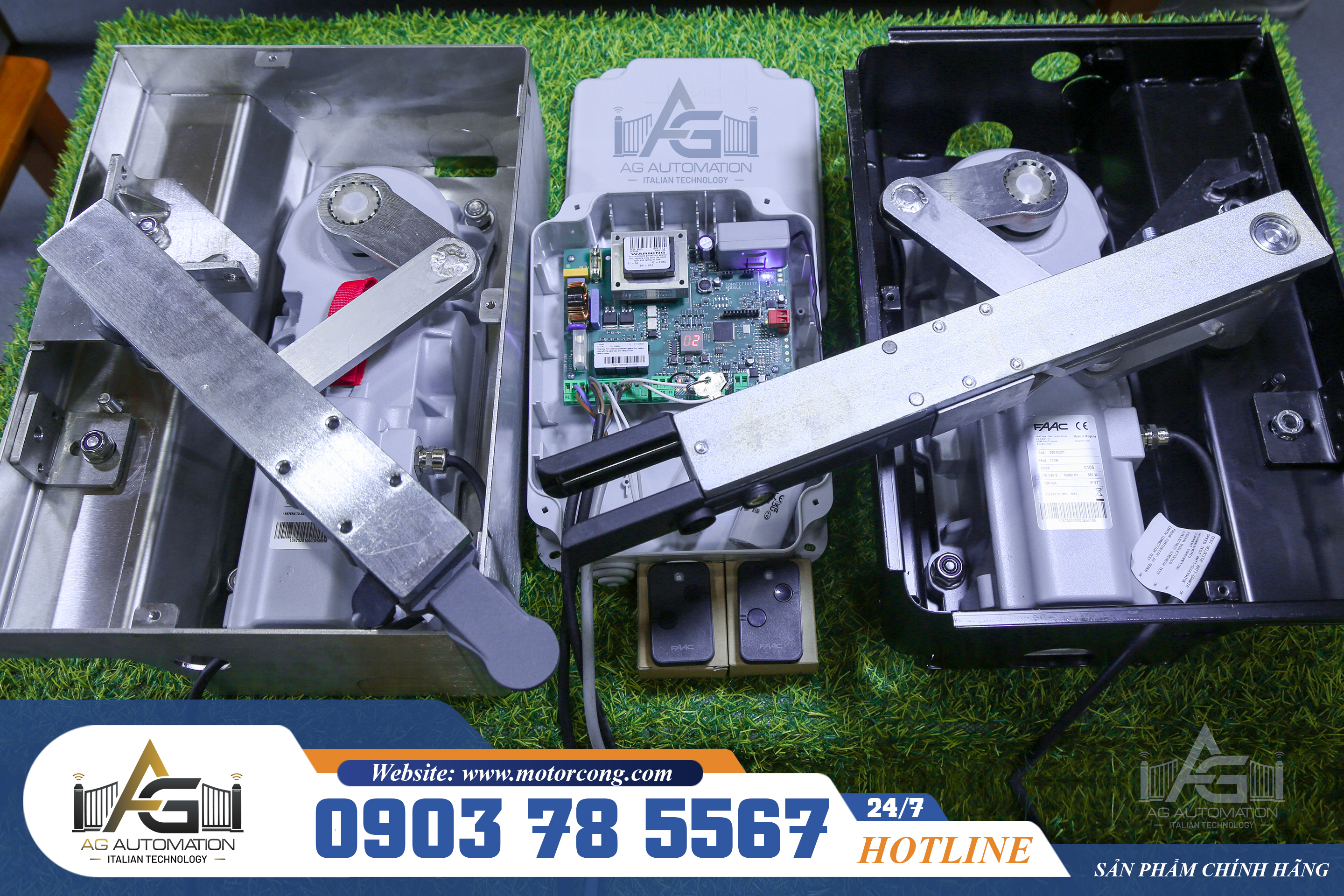 đế hộp motor âm sàn