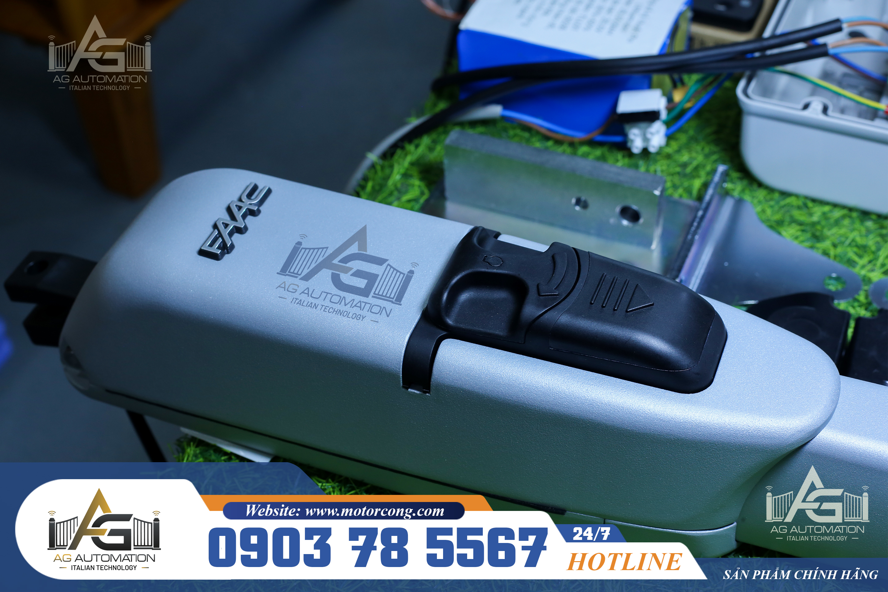 thân motor tay đòn FAAC S415 24V