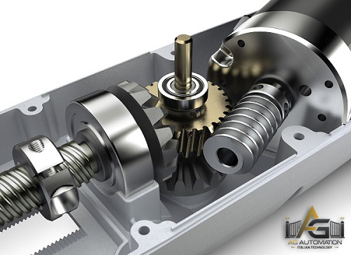 cơ cấu truyền động motor tay đòn
