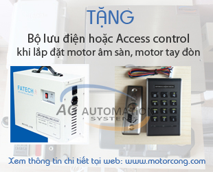 Tặng bộ lưu điện hoặc thiết bị đóng mở cửa nhân dịp 2/9